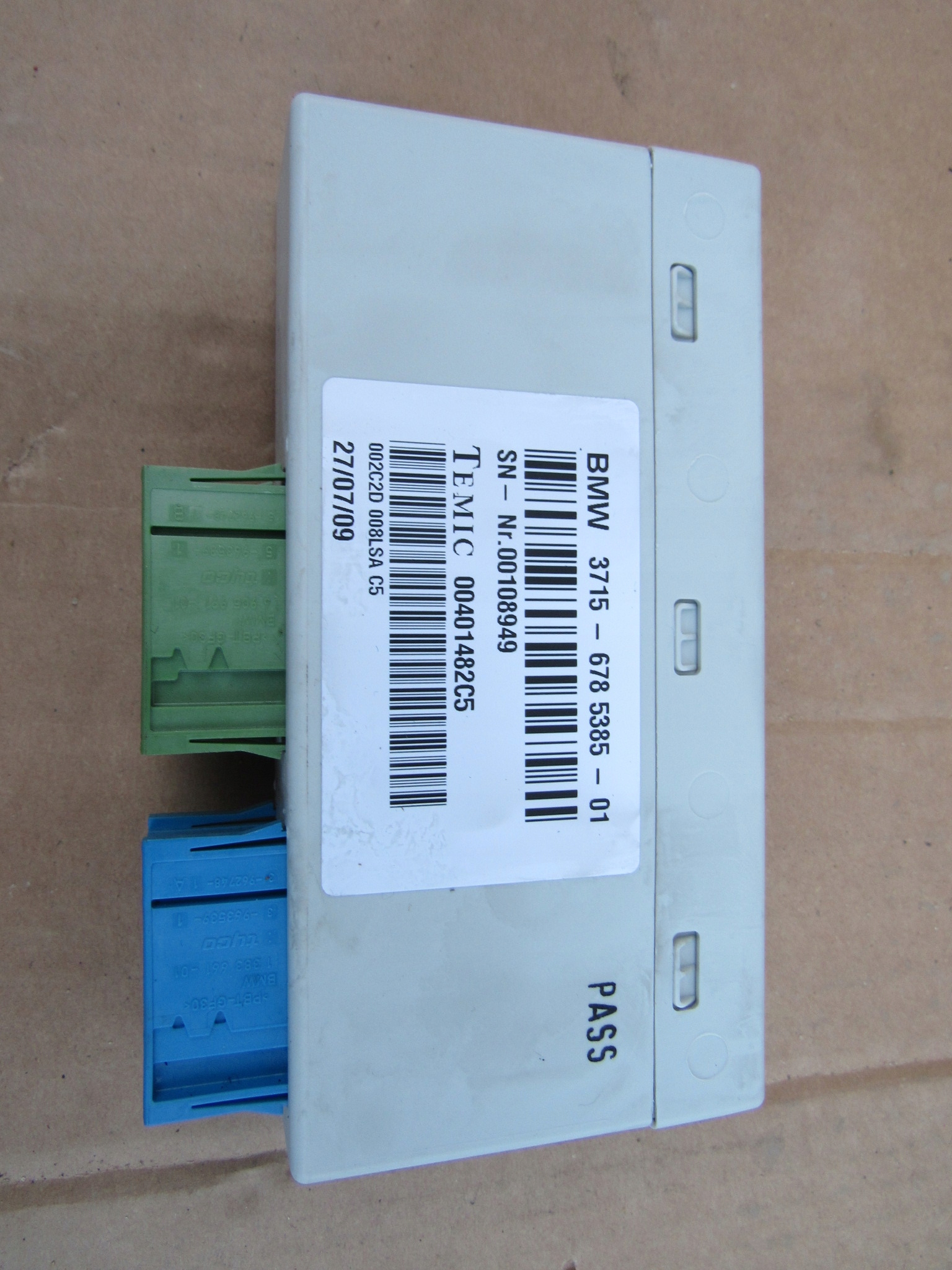 BMW X5 M E70 блок управления подвеской 6785385