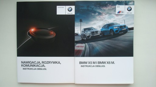 BMW X5 M F15 2013-2018 Руководство пользователя на польском языке BMW X6 M F16 2014-2019