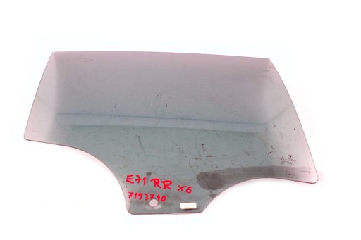 BMW X6 E71 стекло задняя правая дверь черный AS3 7193740