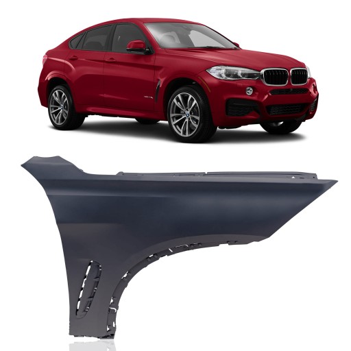 Правое переднее крыло bmw x6 f16 2014-2019 51657418956