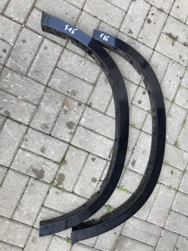 BMW X6 F16 молдинги крила задній