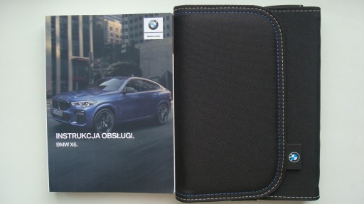 BMW X6 G06 2019-2023 Польская книга мануала BMW G06 2021 + ЧЕХОЛ