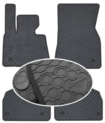 BMW X7 G07 SUV 5 seater 2017 - гумові килимки PrimeLiner - Чорні