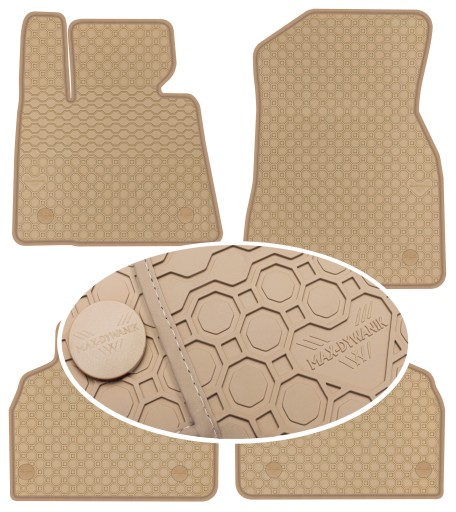 BMW X7 G07 SUV 7-місцевий 2017 - гумові килимки PRIMELINER