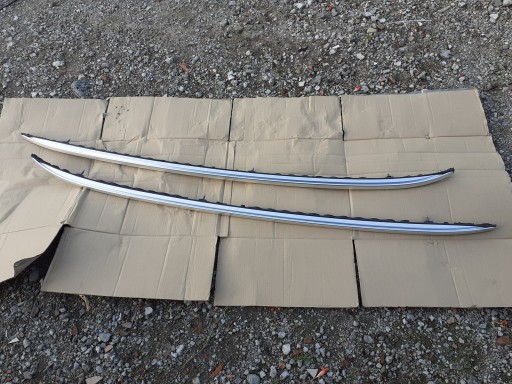 Комплект рейлингов на крышу BMW g01.