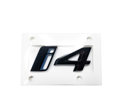 51145A63542 - Накладка на багажник BMW i4 G26, чорна, оригінальна емблема