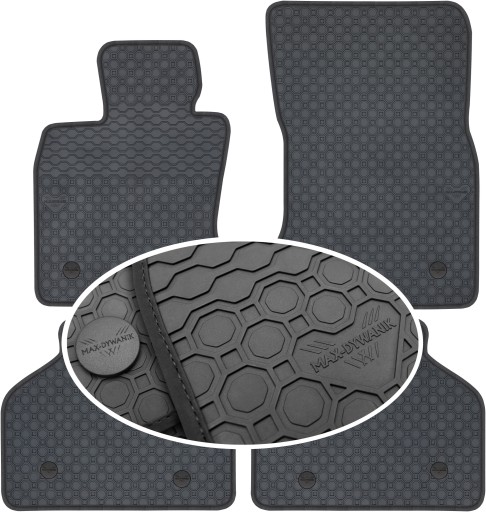 Гумові килимки BMW s5 GT F07 xDrive 2008-2017 PrimeLiner - Чорні