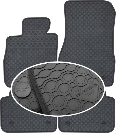 BMW s8 G15 Coupe 2018 - гумові килимки PrimeLiner - Чорні