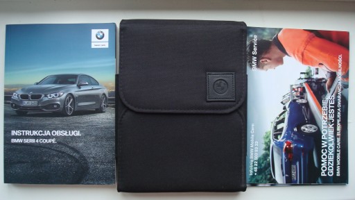 BMW 4 Series Coupe F32 2017-2020 Польська інструкція користувача 2018 + BMW ETUI