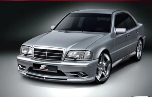 КУЗОВ AMG MERCEDES C W202 КОМПЛЕКТ БАМПЕРОВ + БОКОВИНЫ НОВАЯ НАКЛАДКА C КЛАССА