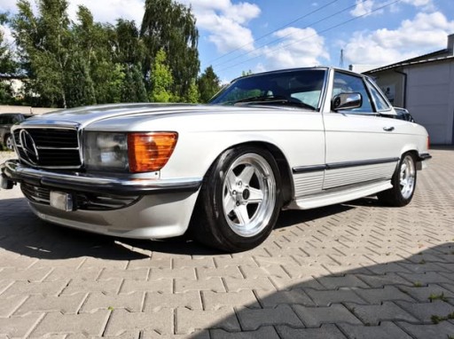 КОМПЛЕКТ КУЗОВА AMG MERCEDES SL R107 КОМПЛЕКТ СПОЙЛЕРА AMG EUROPA SL R107 НОВЫЙ