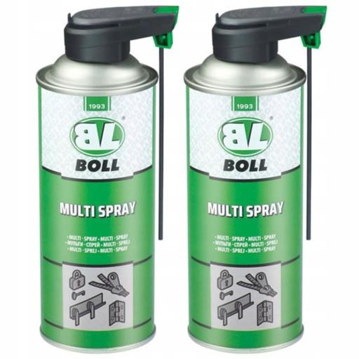 BOLL MULTI SPRAY СМАЗЫВАЕТ, ОЧИЩАЕТ, ЗАЩИЩАЕТ, 400МЛ