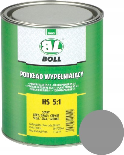 BOLL ПРАЙМЕР ЗАПОВНЮЄ СІРИЙ 800ML