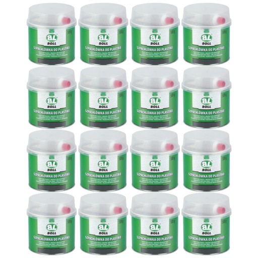 BOLL ШПАКЛІВКА ДЛЯ ПЛАСТИКУ 500 Г