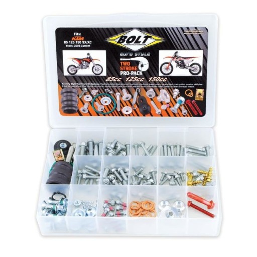 0819648020079 - Болт США набір гвинтів гвинти пластикові рами Pro Pack KTM 2T SX 85 125 150