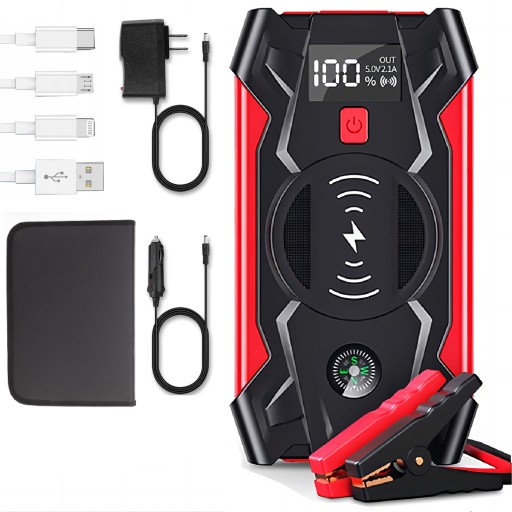 BOOSTER POWER BANK АВТОМОБІЛЬНИЙ СТАРТЕР ЗАПУСКОВИЙ ЛІХТАРИК 20000 mAh