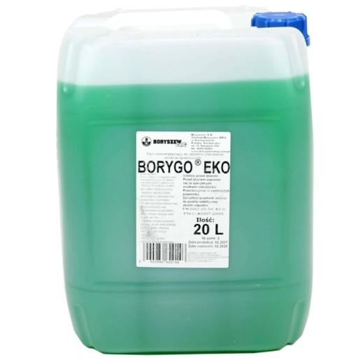 BORYGO ECO охолоджуюча рідина -35'c зелений got 20L