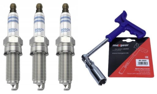 Bosch 0 242 135 554 свеча зажигания + 16 мм ключ свечи