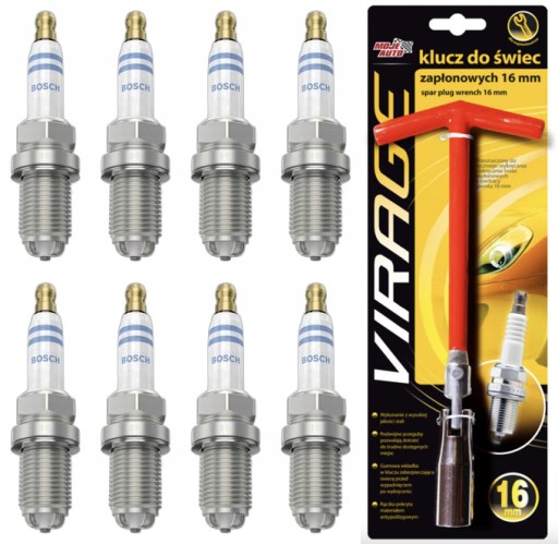 Bosch 0 242 235 715 свеча зажигания + 16 мм ключ свечи