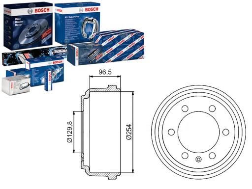 0 986 477 218 - BOSCH 0 986 477 218 Гальмівний барабан