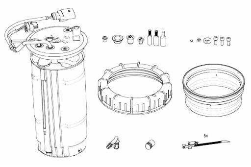 F 01C 600 228 - Дозирующий модуль Bosch DENOX MERCEDES SPRINTER 3.5-T B906