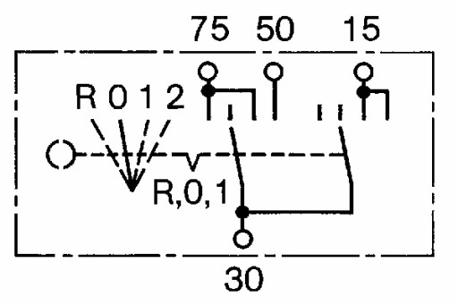 0 342 - Bosch замок запалювання MERCEDES SL R198 SL W121 STEYR 500 650