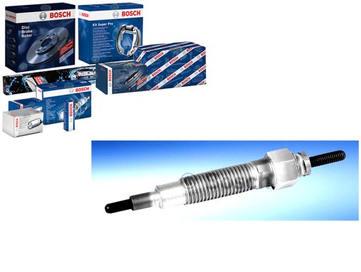 BOS0 007/RS7 - Свічка розжарювання bosch bos 0 250 312 007