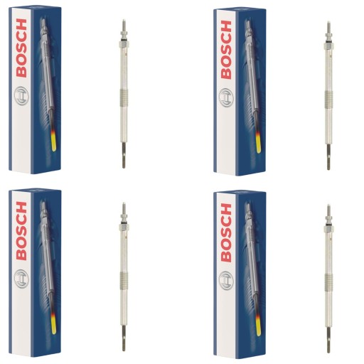 4 × свічки розжарювання bosch 0 250 213 010