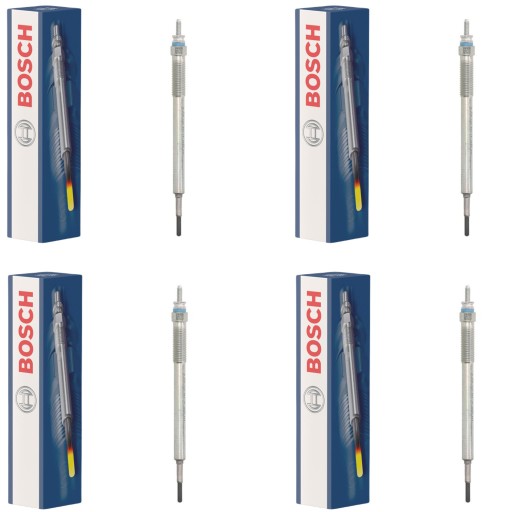 0 250 - Свічки розжарювання bosch toyota hiace vi hilux viii land cruiser prado 2.8