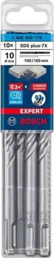 Дрель ударная BOSCH SDSplus-7X 10x100x165 10шт.