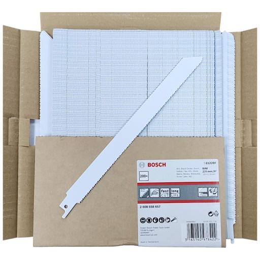 Пильний диск BOSCH S1122BF по металу, листовий метал, 200 шт.