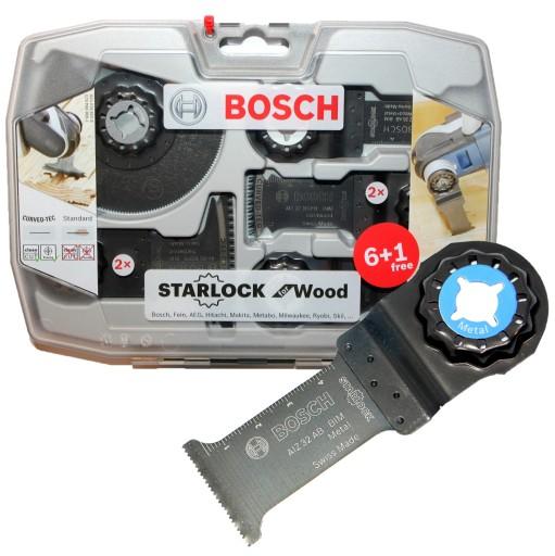 Набір пилок BOSCH 7+1 STARLOCK дерево GOP