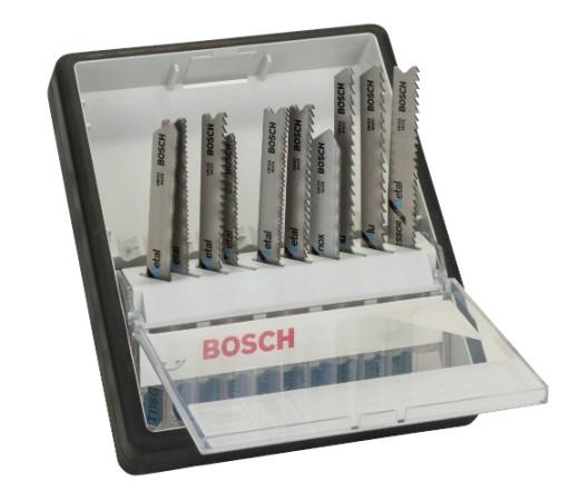 Набір пильних полотен BOSCH robust line 10 шт., тип T