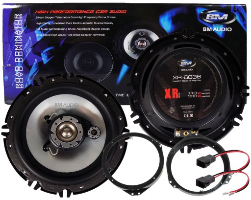 ДИНАМІКИ BOSCHMANN 330 ВАТТ 3-СМУГОВІ OPEL ASTRA F G CALIBRA MERIVA A OMEGA