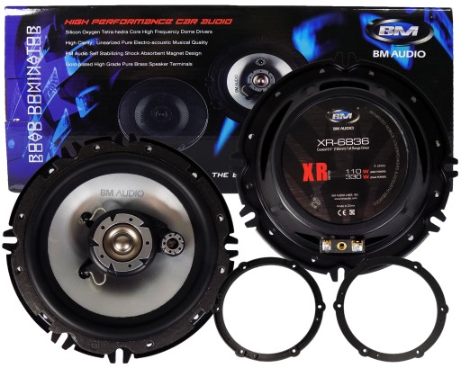 ДИНАМІКИ BOSCHMANN 330W 3-СМУГОВІ OPEL ZAFIRA TOYOTA AYGO PROACE