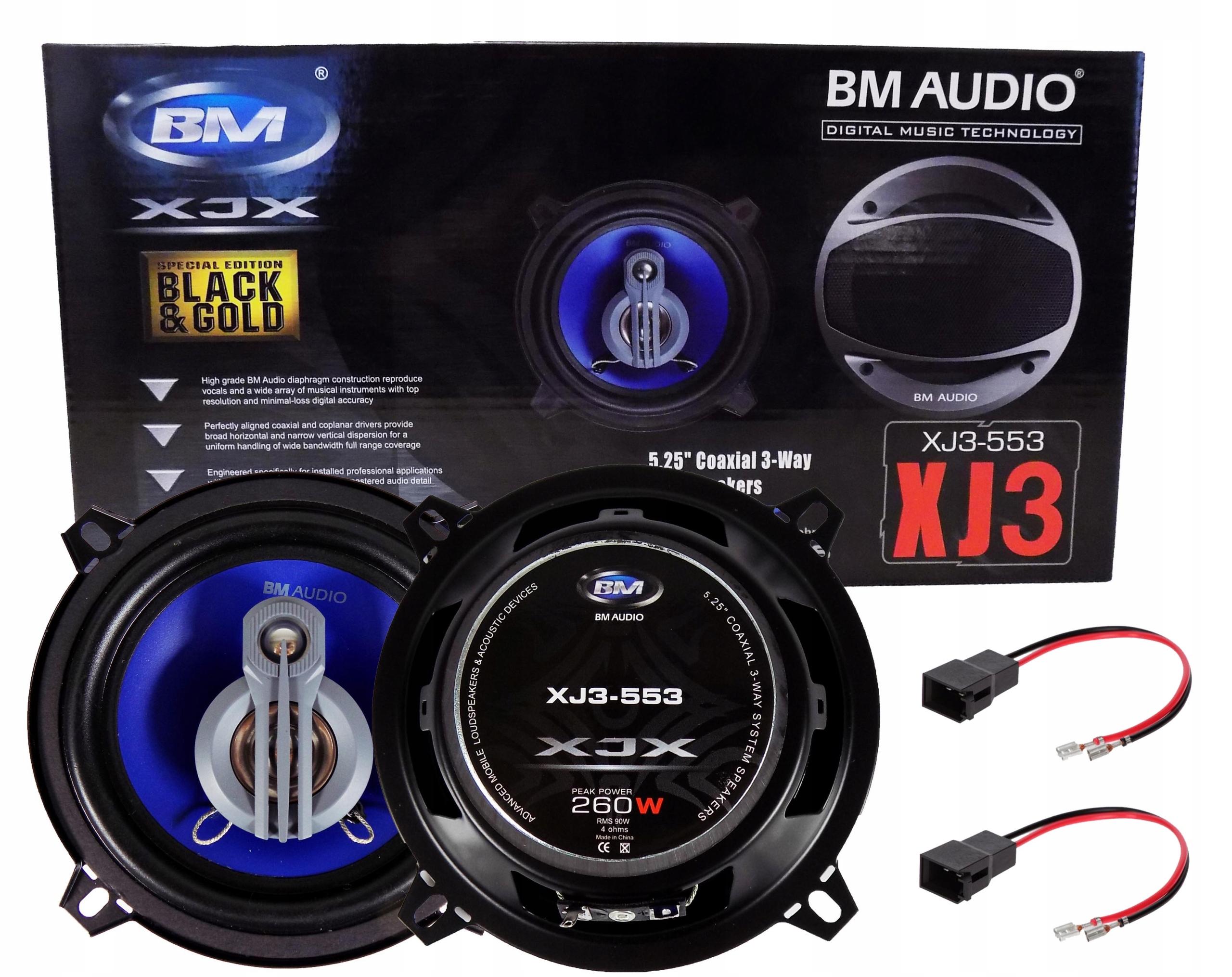 BOSCHMANN 3-ПОЛОСНЫЕ ДИНАМИКИ RENAULT MASTER 2 СПЕРЕДИ