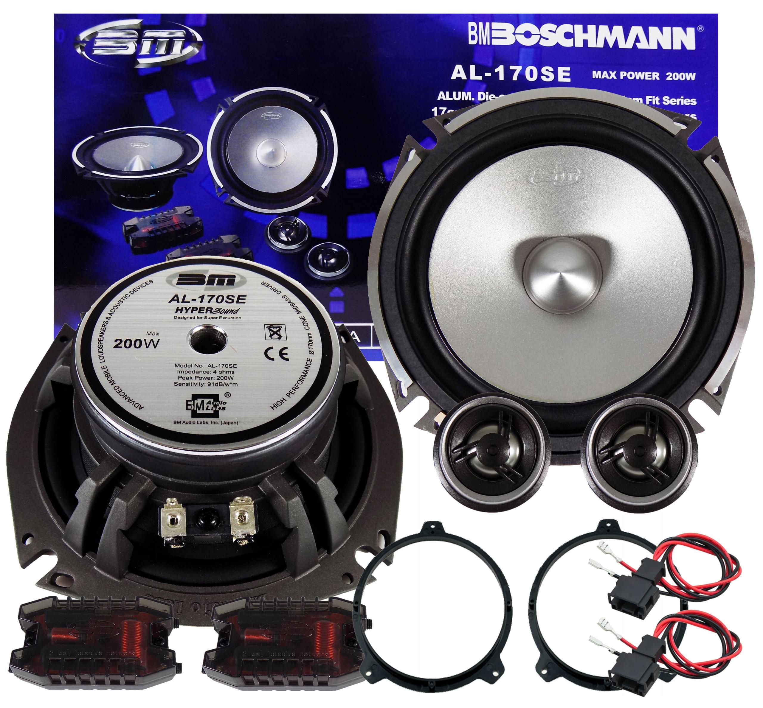 BOSCHMANN динамики BMW 3 E46 ROVER 75 передняя задняя