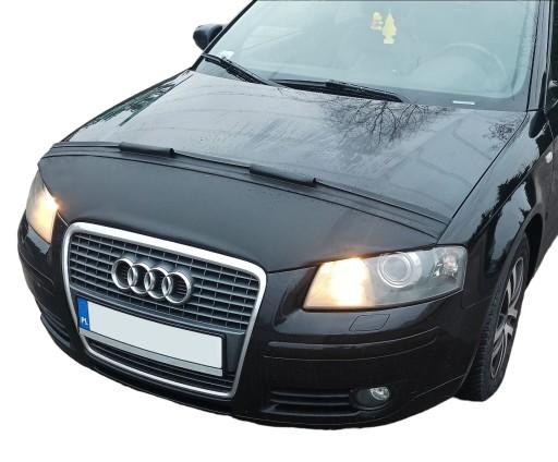 Бюстгальтер обтекатель капота кожа для капота AUDI A3 8P 03-08