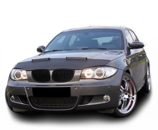 Бюстгальтер обтекатель капота кожа для капота BMW E81 E87 04-12