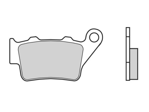 BREMBO 07bb02sd комплект тормозных колодок