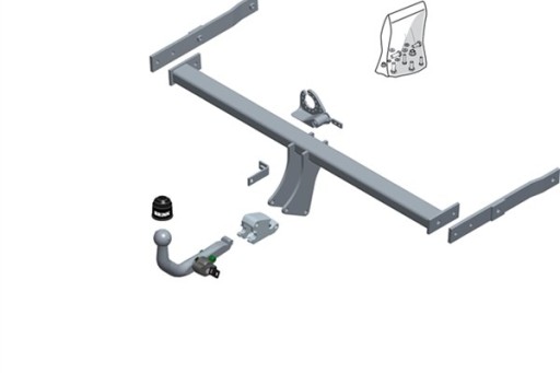 60-8300 - BRINK БУКСИРУВАЛЬНИЙ ГАК TOYOTA HILUX VIII ПІКАП (_N