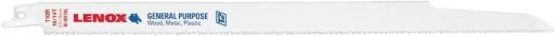 САБЕЛЬНАЯ ПИЛА. 305х19х1,3мм 10/14 ЗУБЦОВ 5 ШТ. В УПАКОВКЕ LENOX