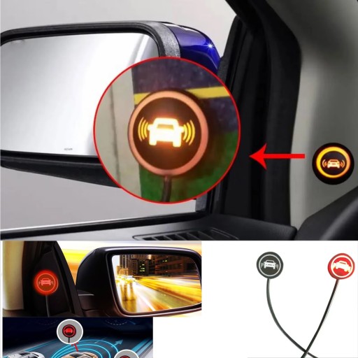 Система виявлення BSD, моніторинг сліпих зон, зміна смуги руху