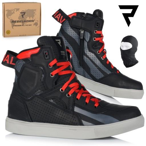 МОТОЦИКЛЕТНЕ ВЗУТТЯ | РЕБЕЛХОРН ВАНДАЛ | КОРОТКІ ВЕНТИЛЬОВАНІ КРОСІВКИ + БЕЗКОШТОВНІ ПОДАРУНКИ