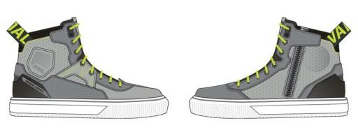ВЗУТТЯ REBELHORN VANDAL MYSTERIOUS GREY/FLUO YELLOW 39