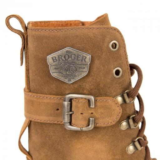 КОЖАНЫЕ ТУФЛИ BROGER OHIO COGNAC 46