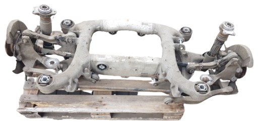 310244237 7 - Bmw 5 gt 07 535d салазки с задней балкой подвеска оригинал