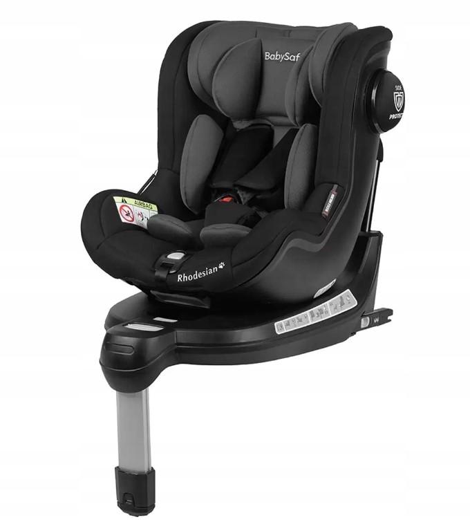Детское автокресло Babysafe Rhodesian Grey Black 0-18 кг