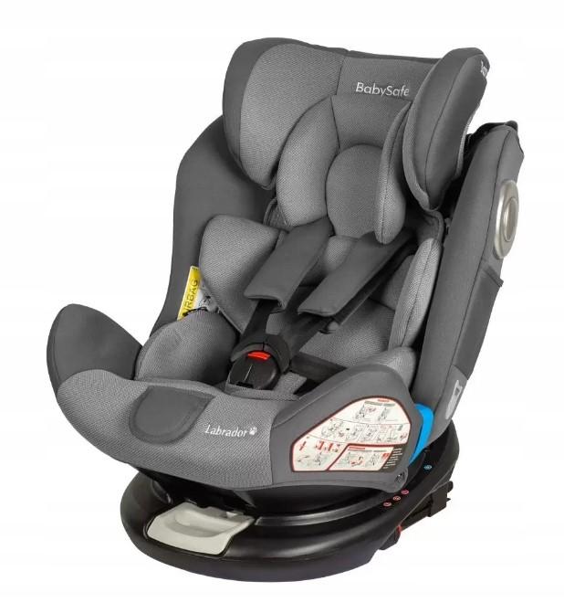 BabySafe Labrador Grey автокресло 0-36 кг RWF