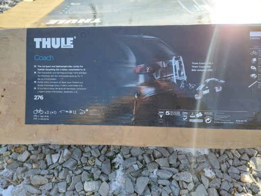 THULE COACH 276 багажник на 3 велосипеда новый